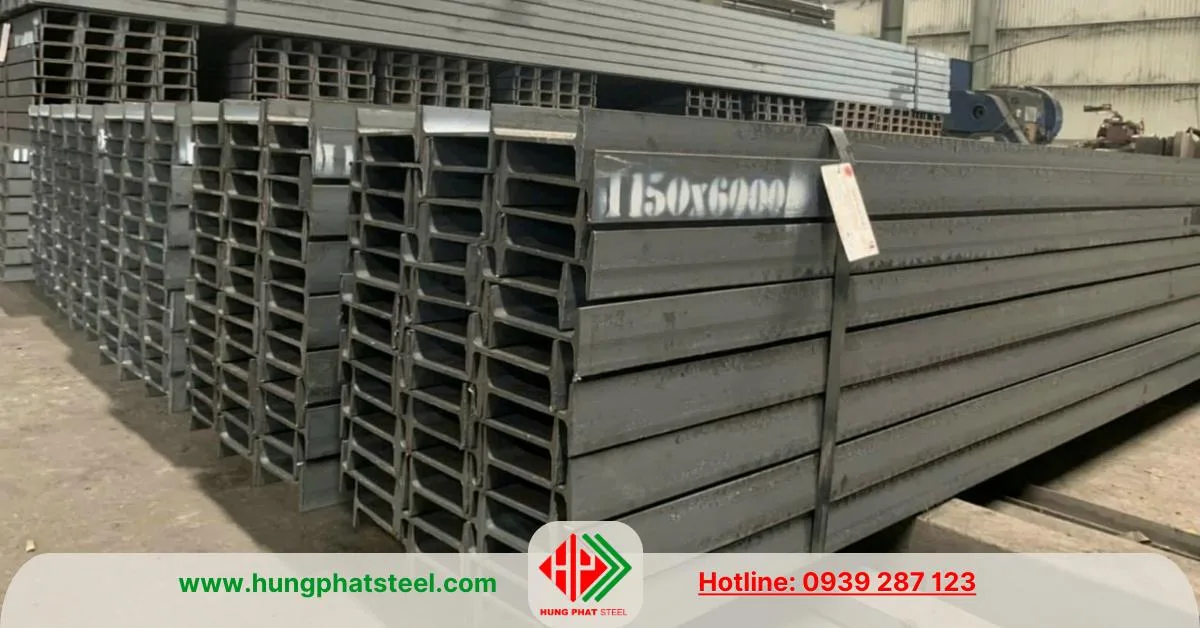 Thép hình i150 nhà máy Đại Việt (DVS)