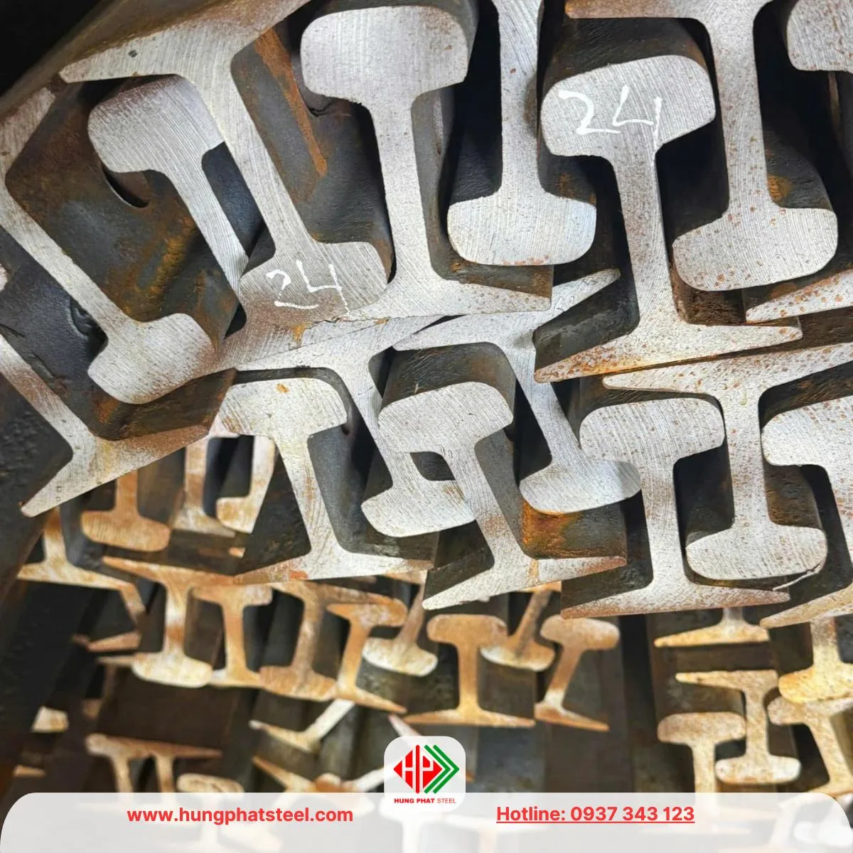 Thép ray P24