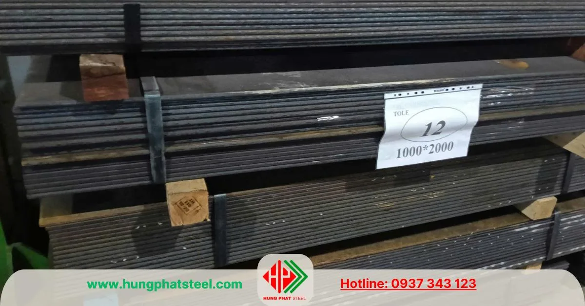 Thép tấm 12ly 1000x2000