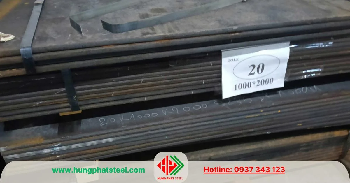 Thép tấm 20ly (Sắt tấm 20mm)
