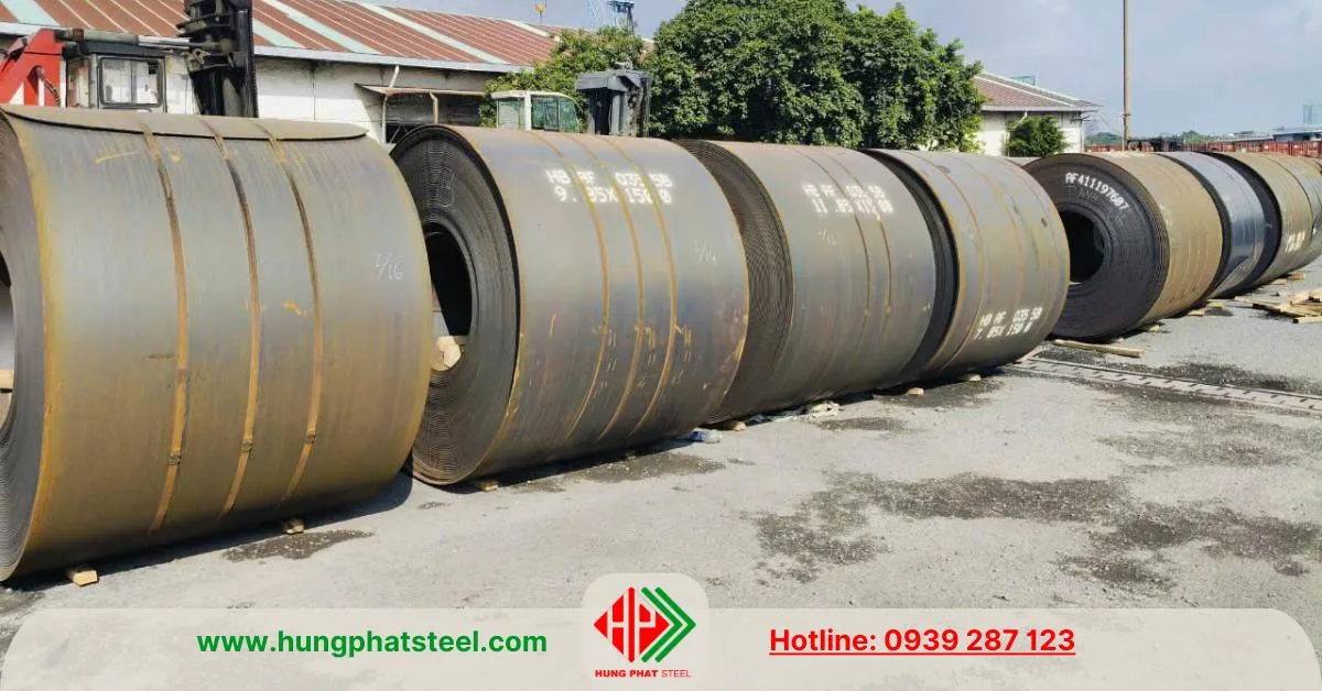 Thép tấm Q355 nhập khẩu nguyên cuộn