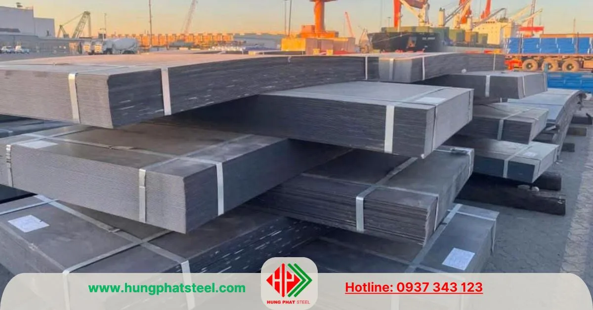 Thép tấm nhập khẩu Trung Quốc