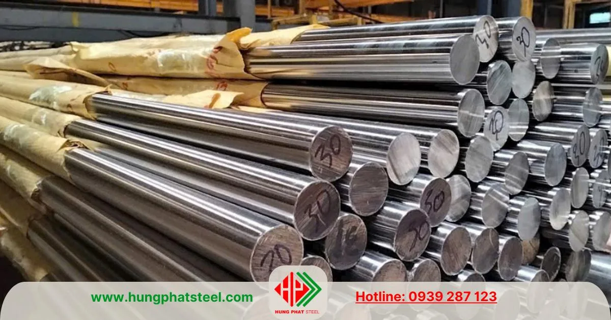 Tròn đặc inox 304 phi 30