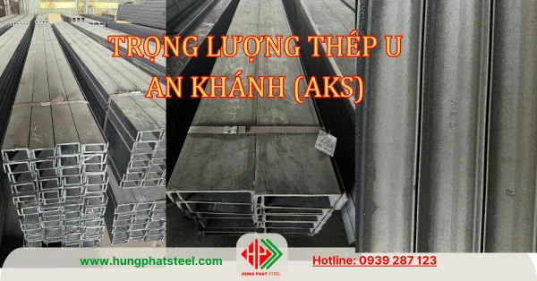 Trọng lượng thép U An Khánh