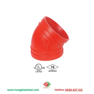 Cút nối 45° dạng mỏng