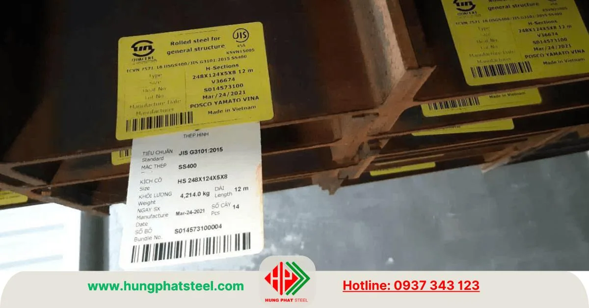 thép hình i248 Posco