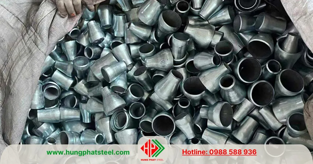 Bầu giảm hàn mạ kẽm (côn thu)