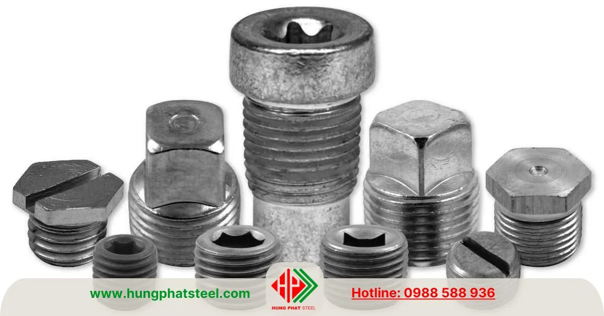 Các dạng nút bịt ren ngoài