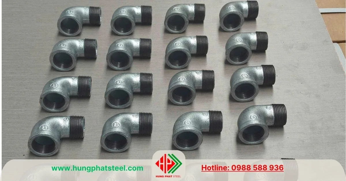 Co điếu ren mạ kẽm