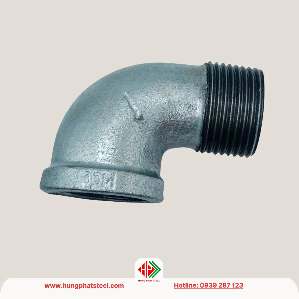 Co điếu ren mạ kẽm