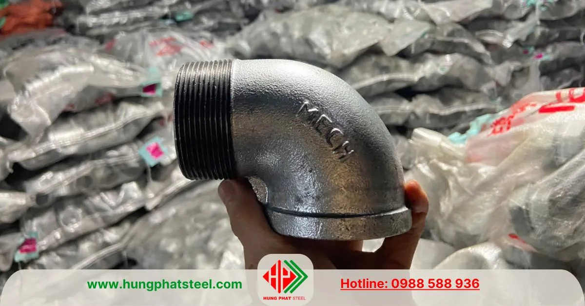 Co điếu ren mạ kẽm