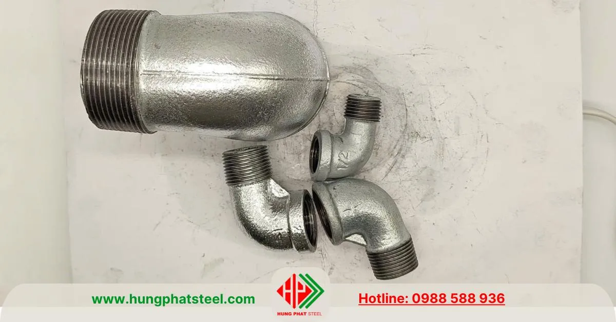 Co điếu ren mạ kẽm