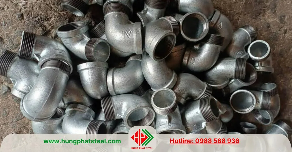 Co điếu ren mạ kẽm