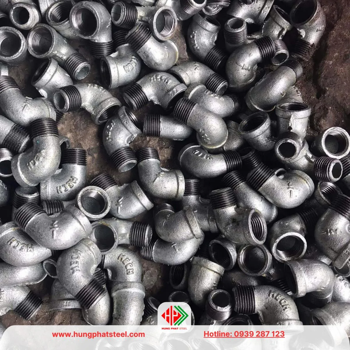 Co điếu ren mạ kẽm