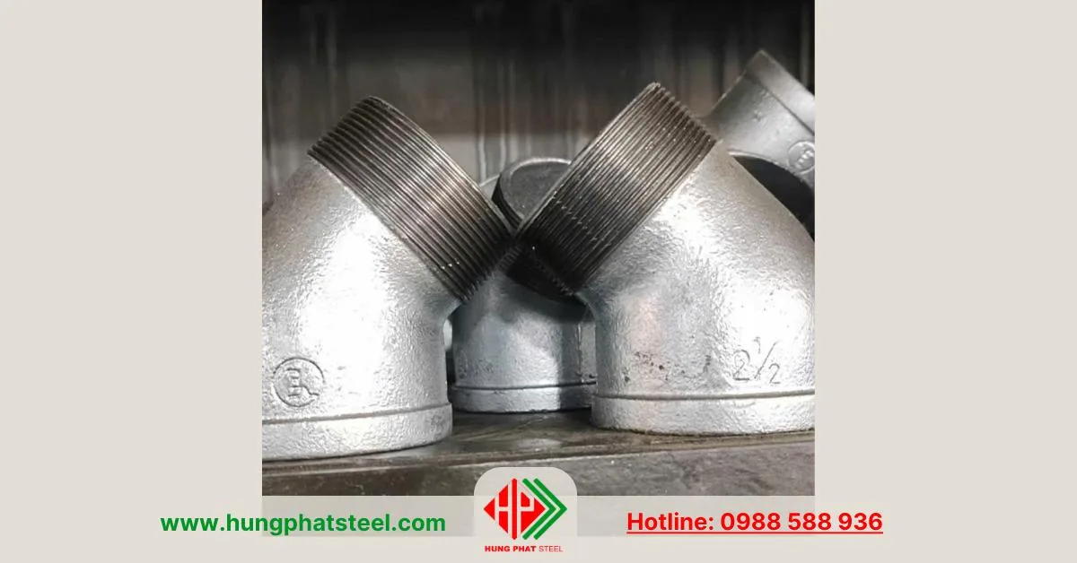 Co điếu ren mạ kẽm