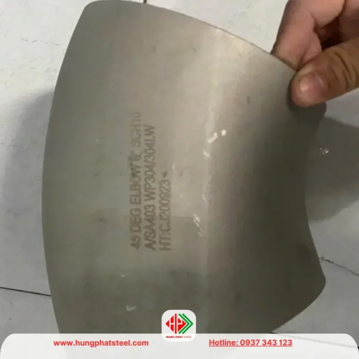 Co Lơi Hàn INOX 45 Độ SUS304/201/316 (Chếch) - Thép Hùng Phát