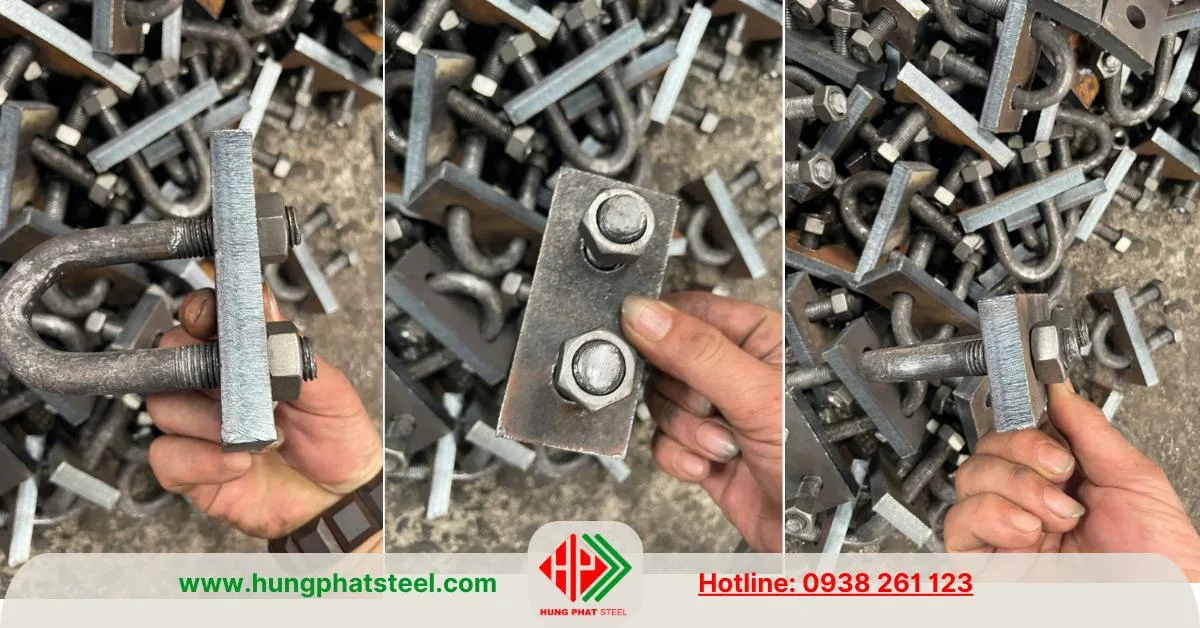 Cóc nối lồng thép bản mã dày 14mm