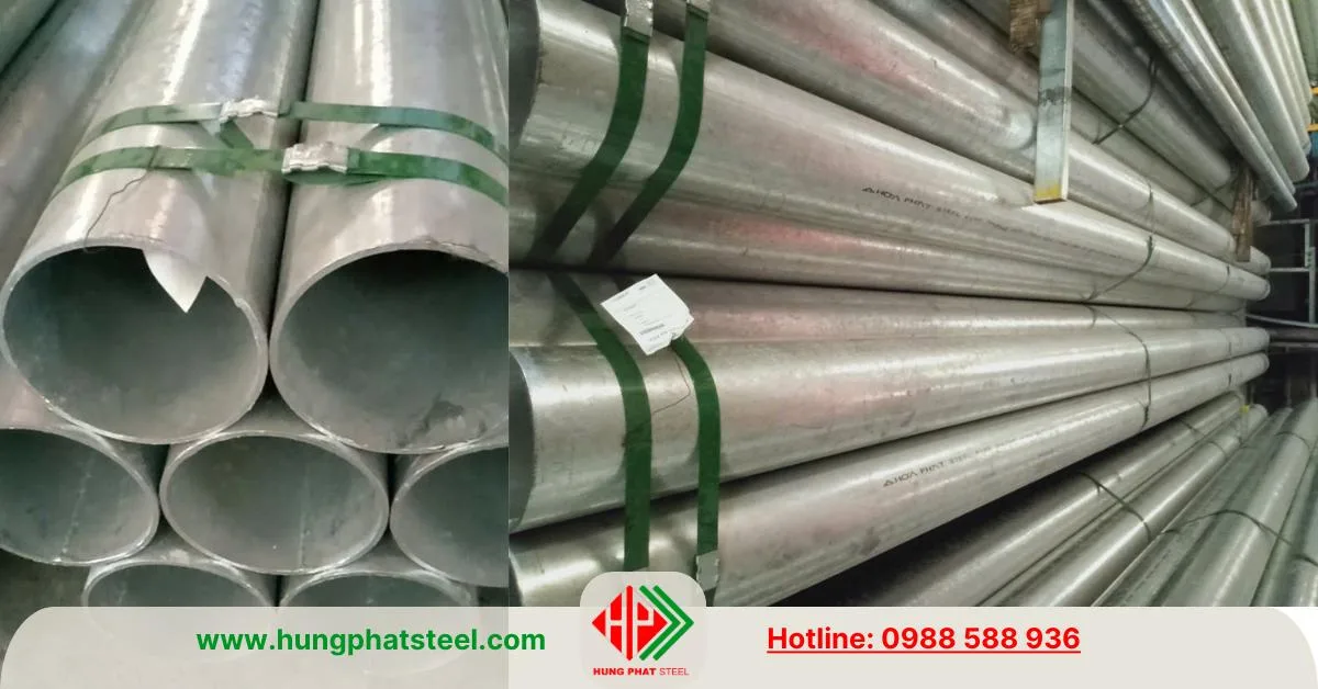 Đai bó xanh lá giành cho ống nhúng kẽm