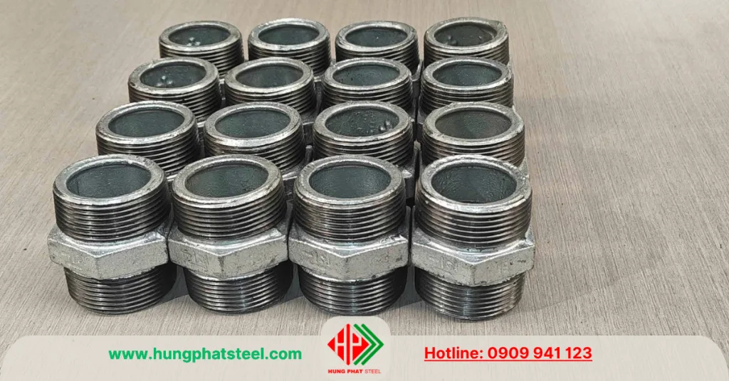 Kép 2 đầu ren ngoài