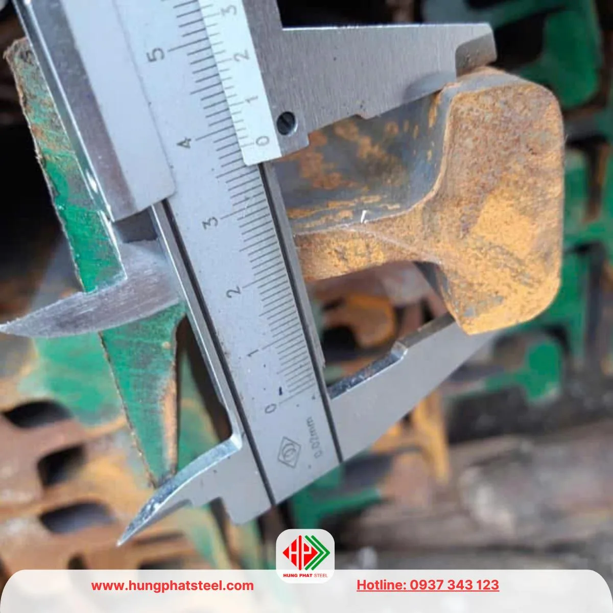 Kích thước thép ray P11