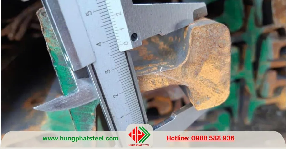 Kích thước thép ray P11