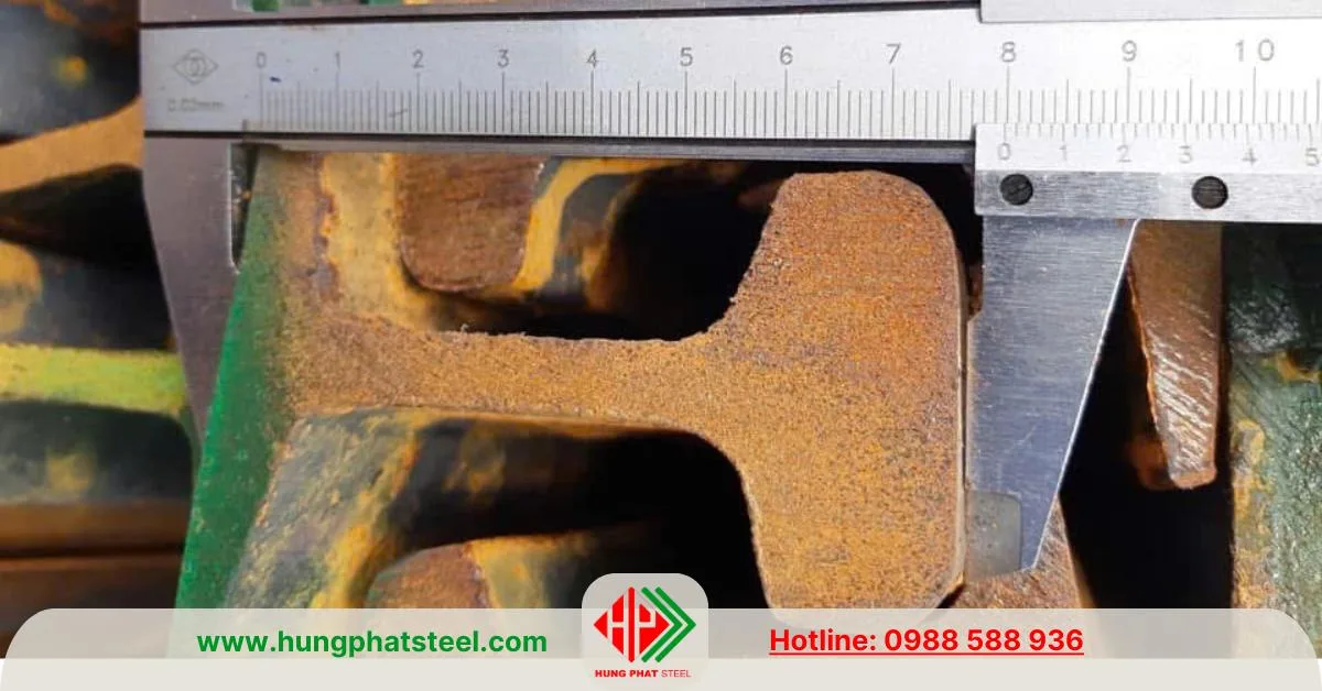 Kích thước thép ray P11