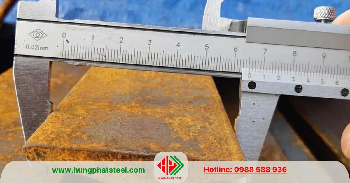 Kích thước thép ray P11