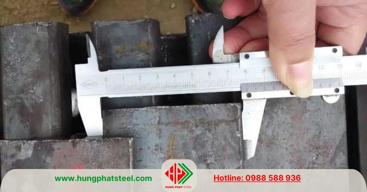 Kích thước thép ray P15