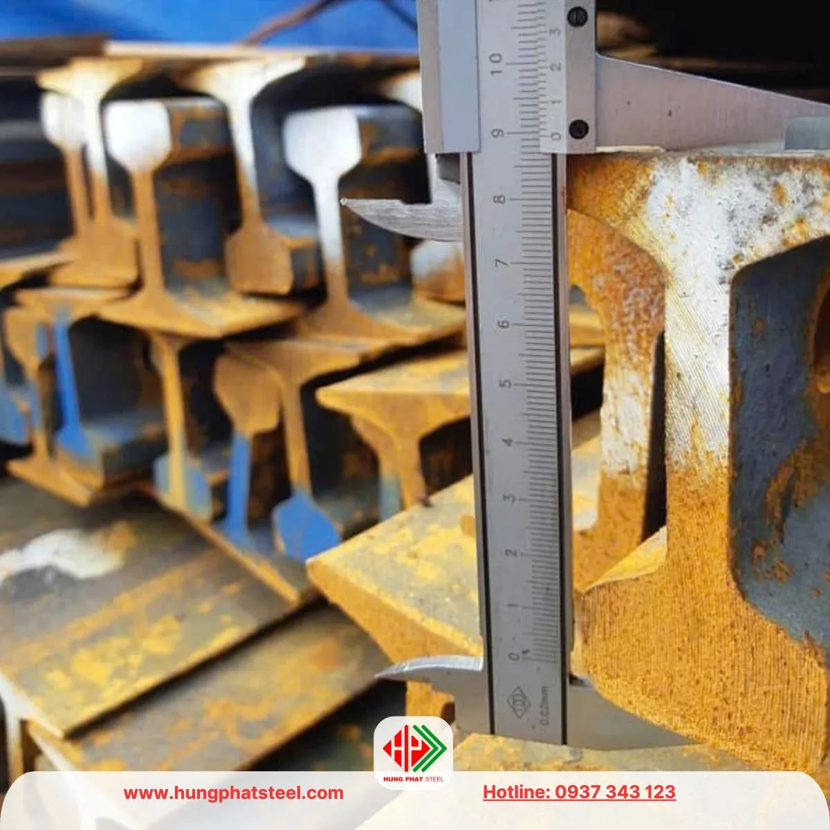 Kích thước thép ray P18