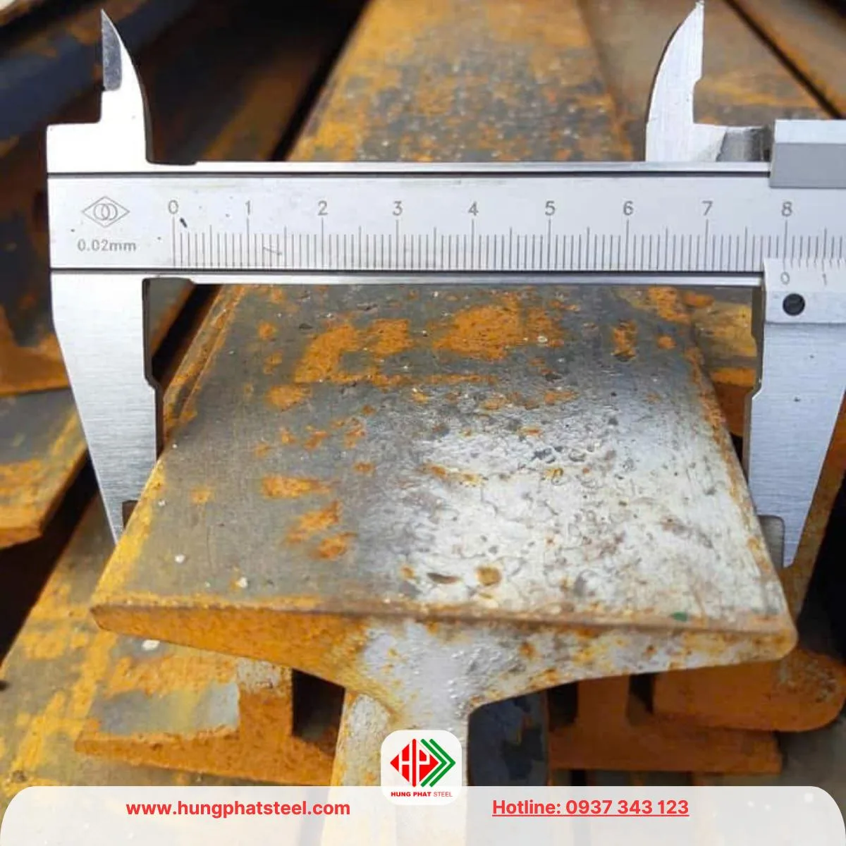 Kích thước thép ray P18