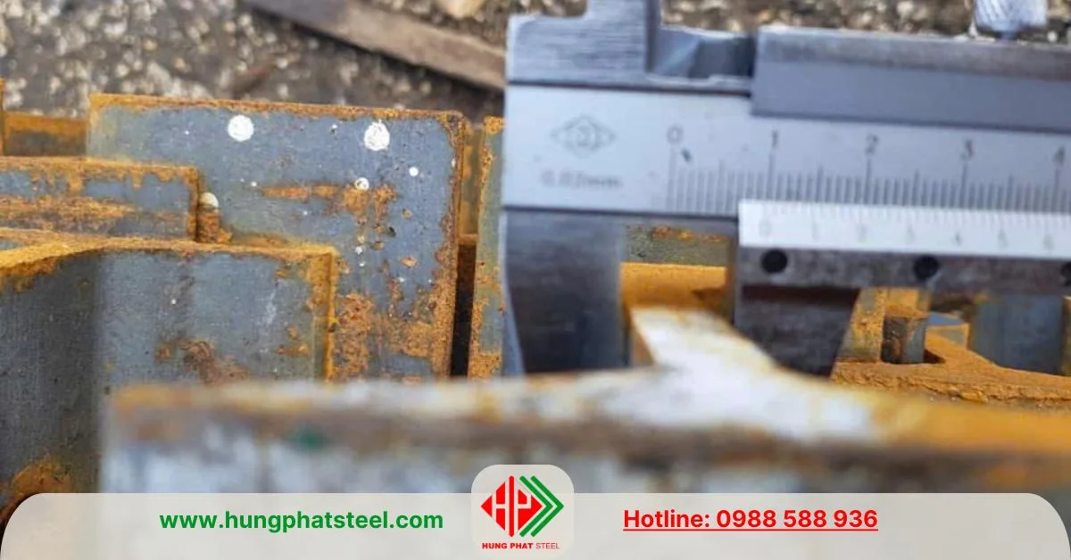 Kích thước thép ray P18