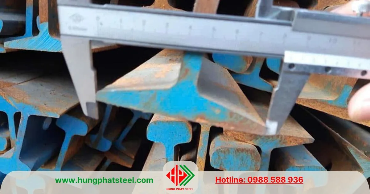 Kích thước thép ray P24