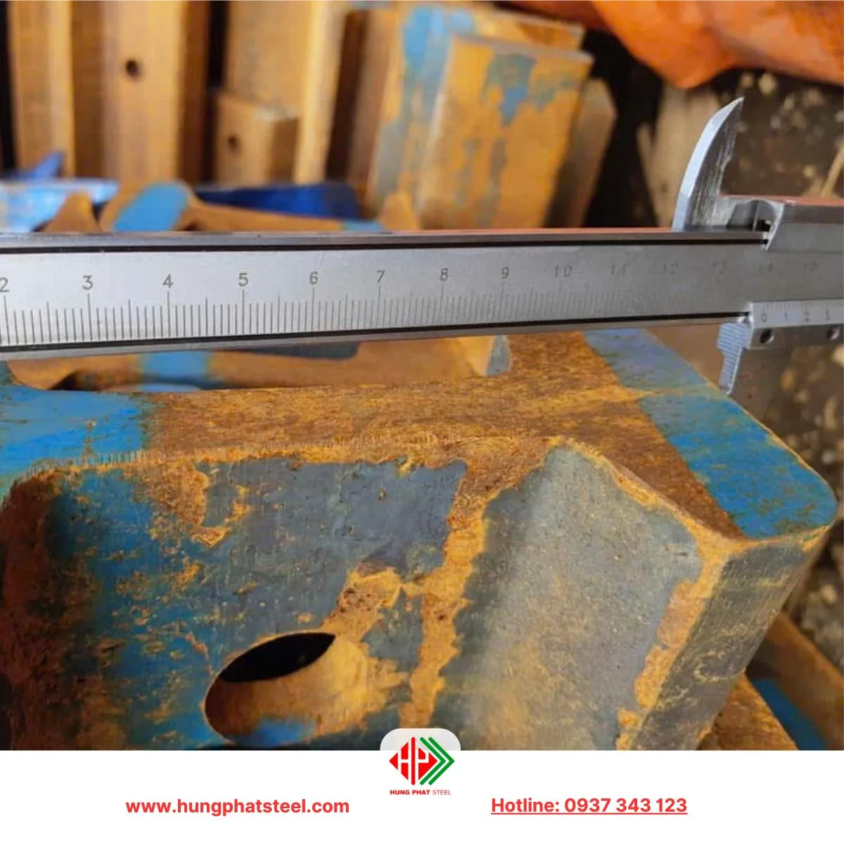 Kích thước thép ray P43