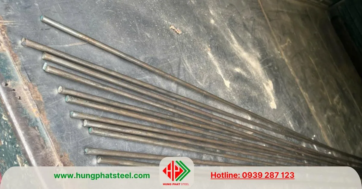 Láp đặc phi 8 (Thép tròn đặc D8) 