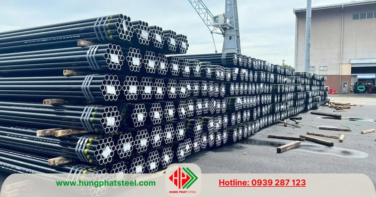 Lô hàng ống thép SEAH xuất khẩu đi Hoa Kỳ