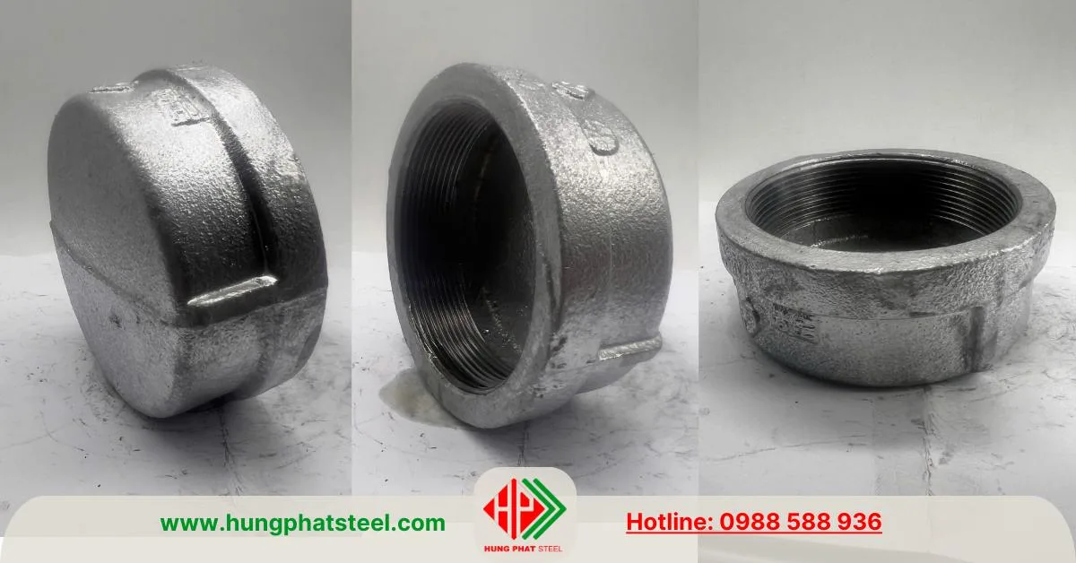 Nắp bịt ren trong mạ kẽm