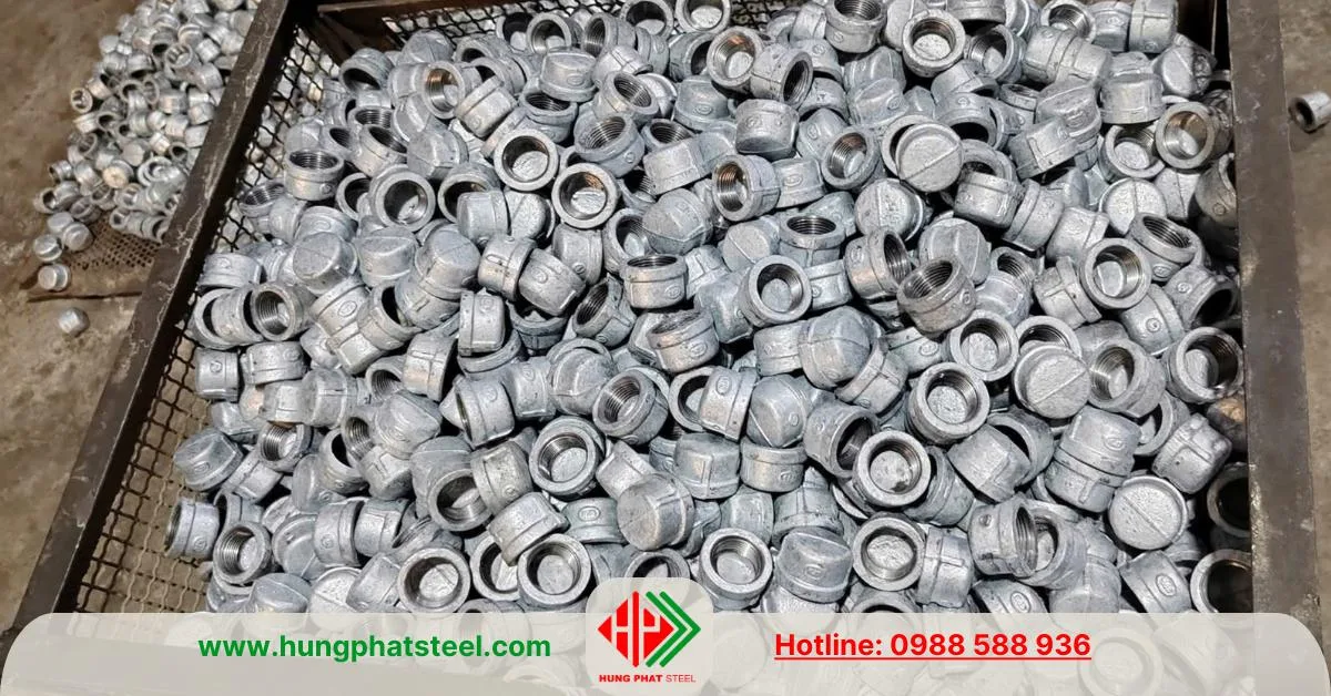 Nắp bịt ren trong mạ kẽm