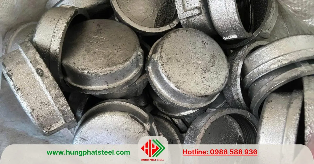Nắp bịt ren trong mạ kẽm
