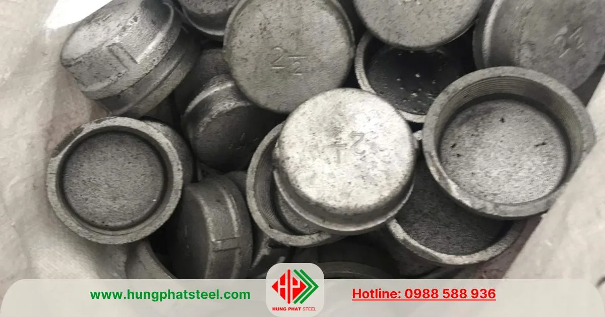 Nắp bịt ren trong mạ kẽm