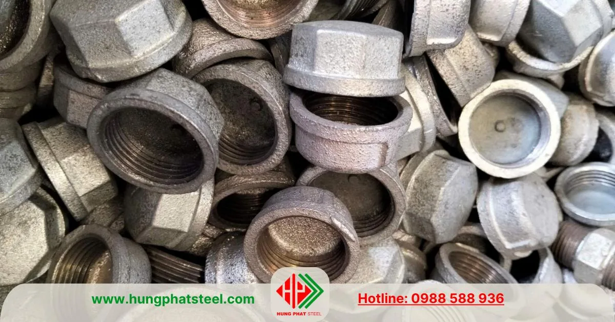 Nắp bịt ren trong mạ kẽm