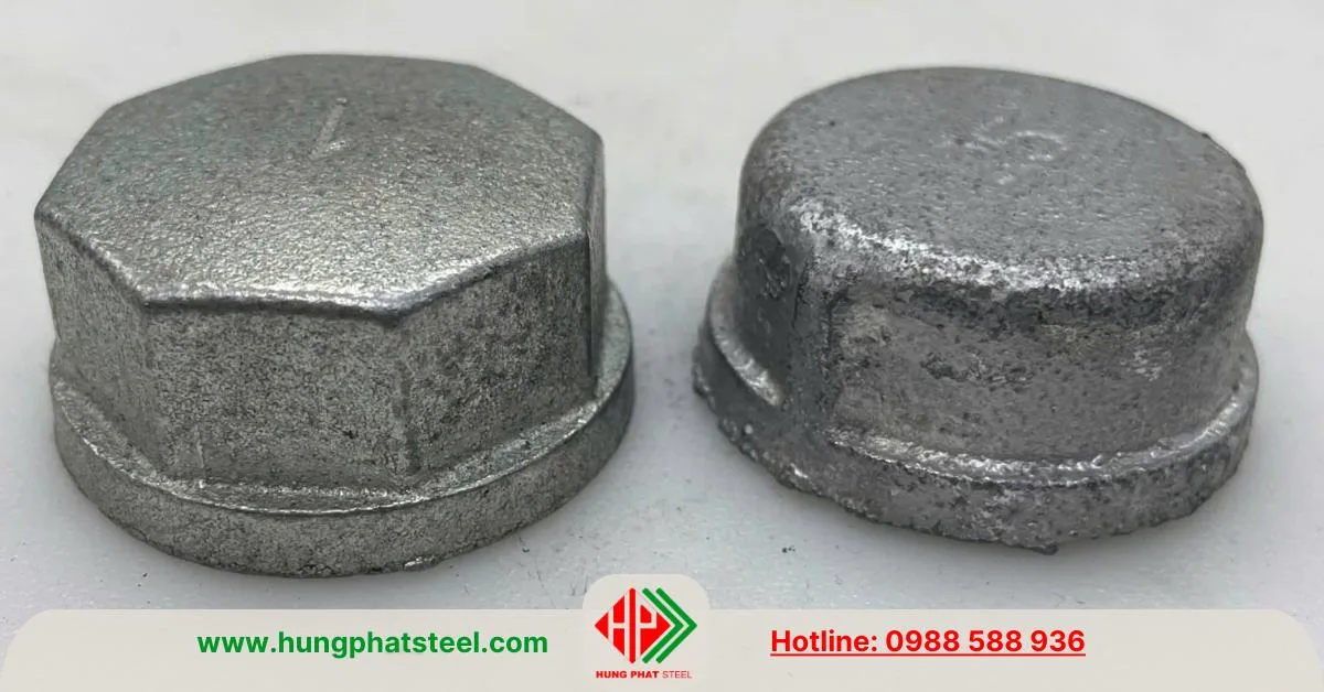 Nắp bịt ren trong mạ kẽm