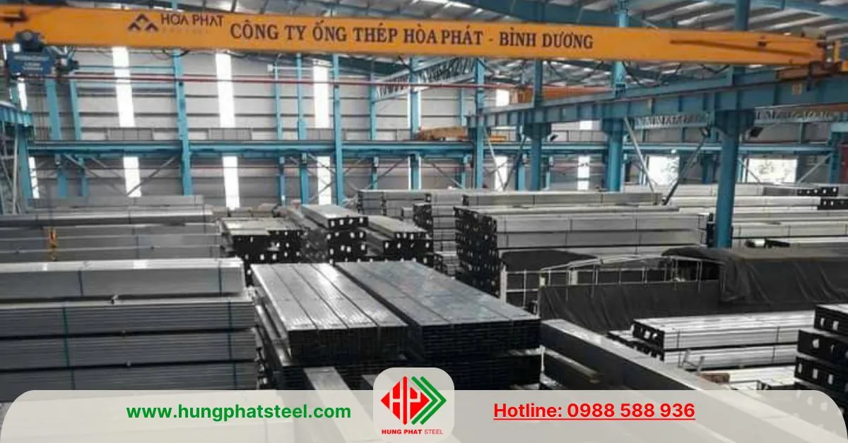 Nhà máy thép hộp Hòa Phát Bình Dương
