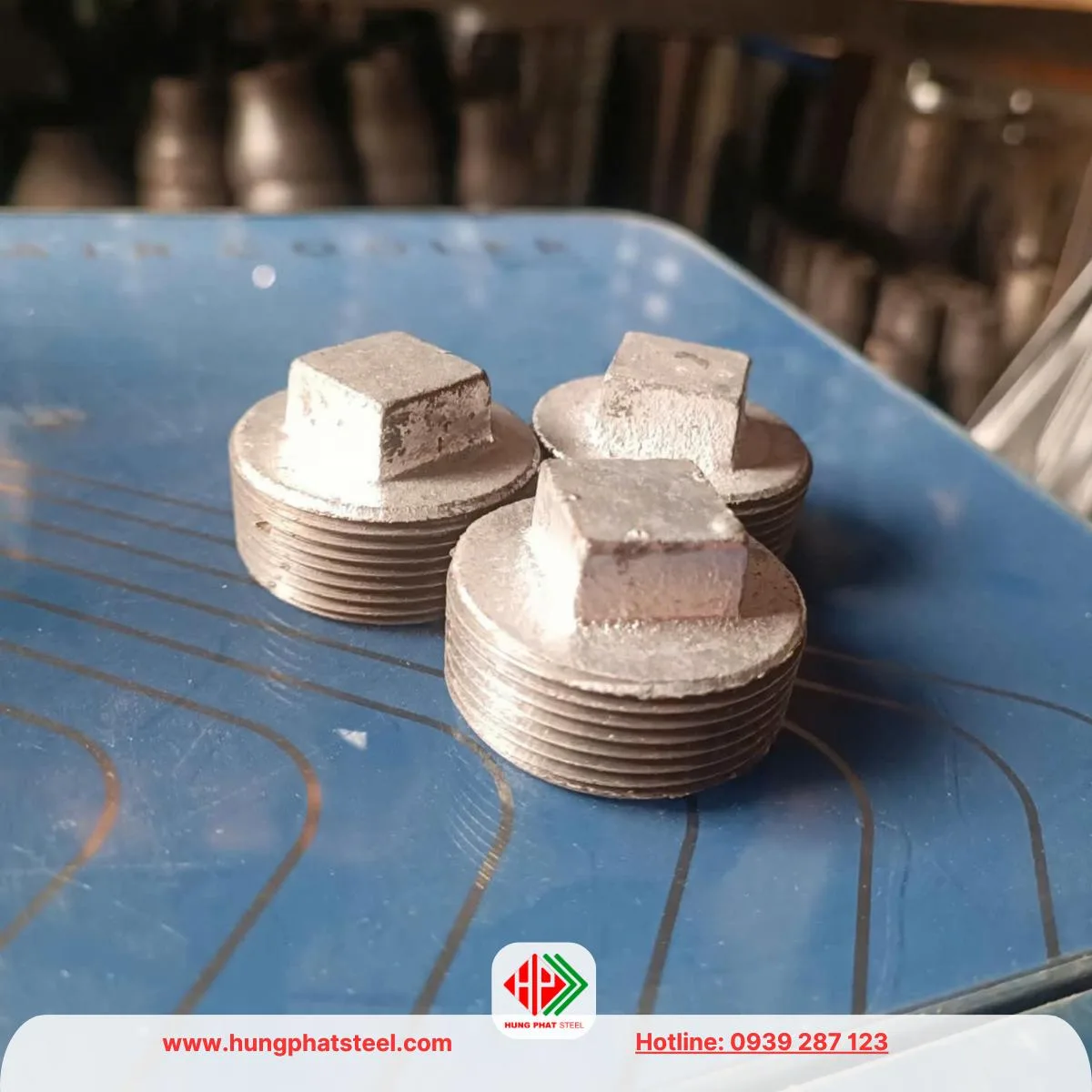 Nút bịt ren mạ kẽm