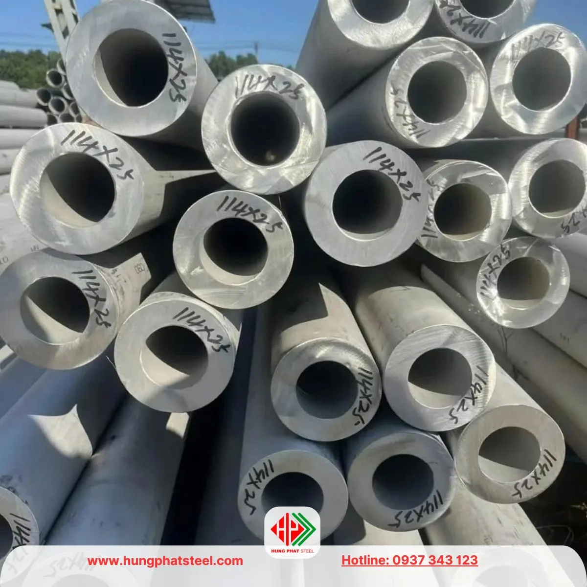 Ống Đúc INOX DN100 (Phi 114)