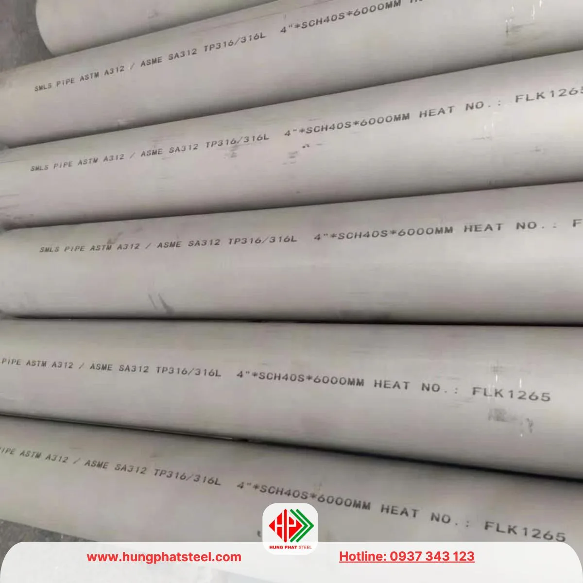 Ống Đúc INOX DN100 (Phi 114)