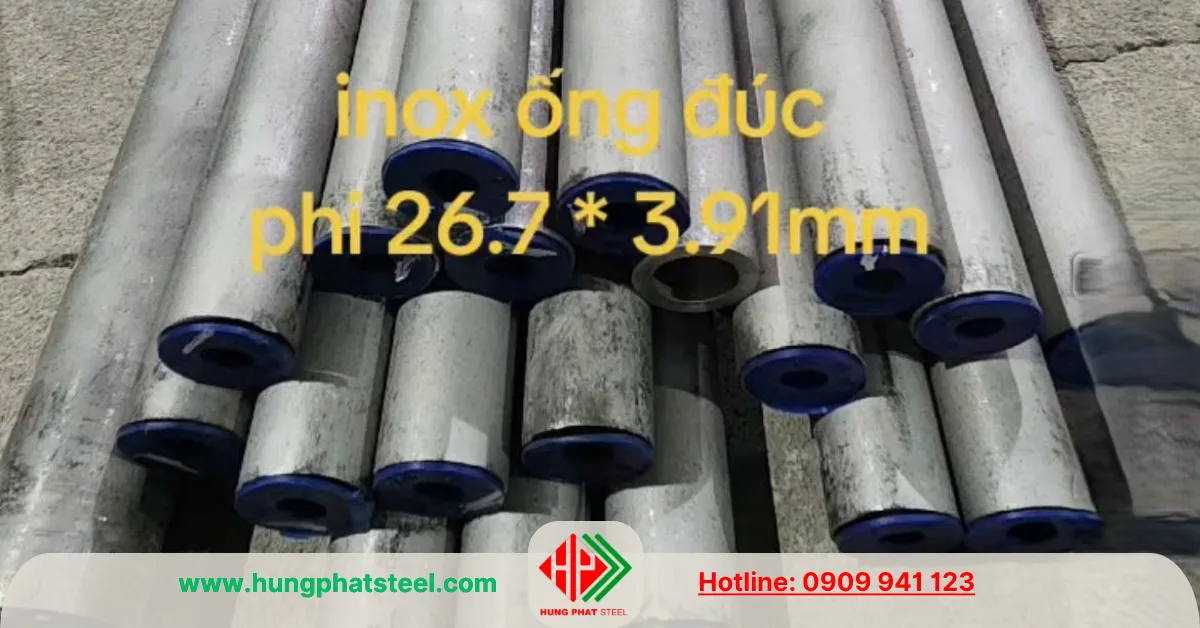 Ống đúc INOX DN20 (Phi 26.7)