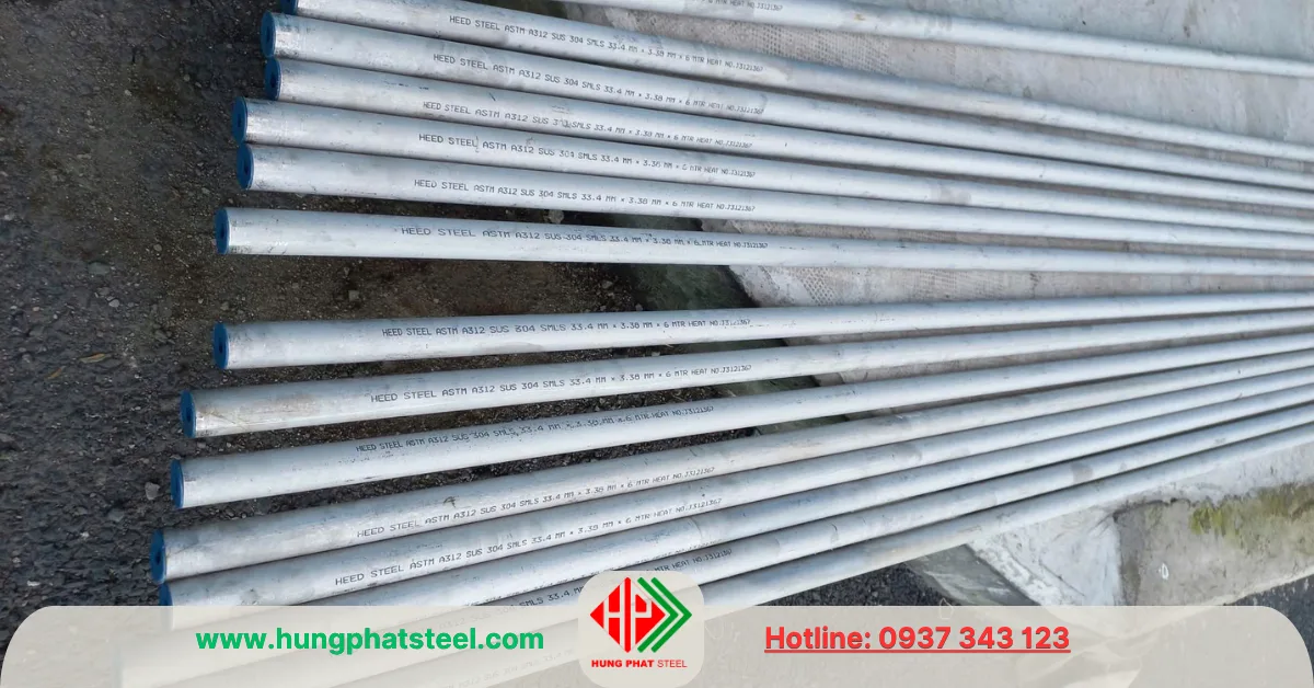 Ống đúc INOX DN25 (OD33.5m)