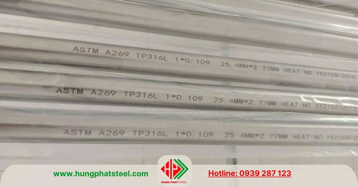 Ống đúc INOX DN25 (Phi 34)