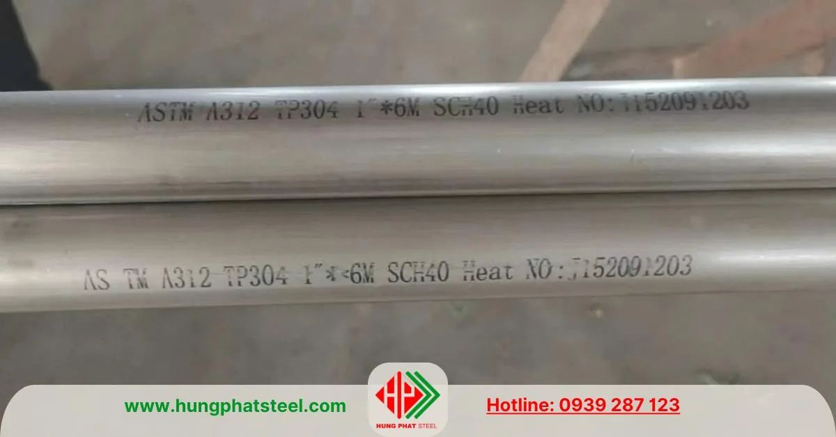 Ống đúc INOX DN25 (Phi 34)