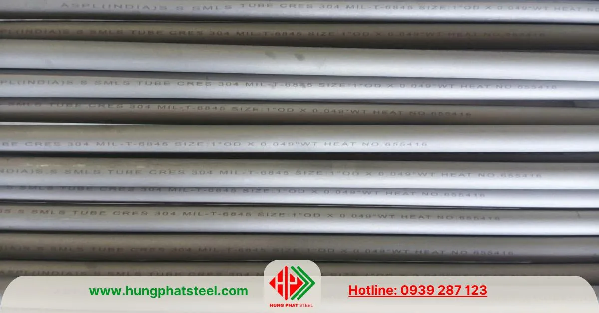 Ống đúc INOX DN25 (Phi 34)